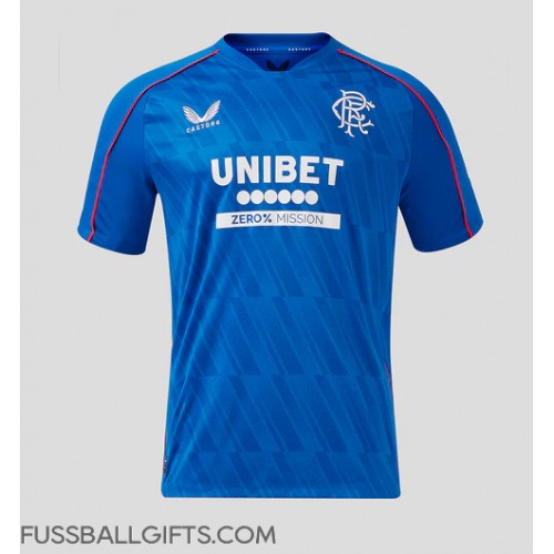 Rangers Fußballbekleidung Heimtrikot 2024-25 Kurzarm